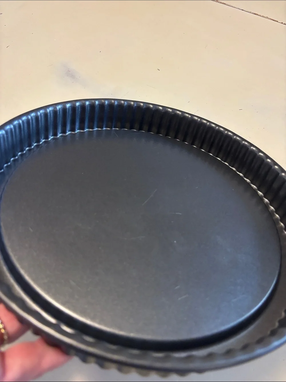 Pampered Chef Fluted Tart Pan